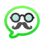 mustache android application logo